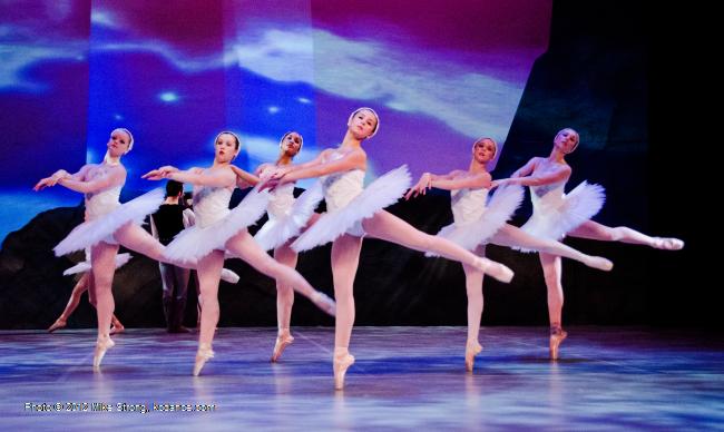 corps - Swan Lake by the American Youth Ballet (of American Dance Center in Overland Park, KS) May 12, 2012 - photo Mike Strong