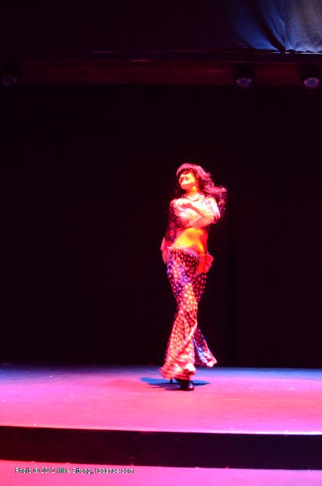 Nicole English with Belly Dance United (Thu/Sat shows) in Cher routine