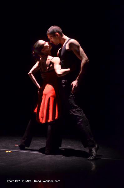 DeeAnna Hiett, Gavin Stewart in Givin' Up - Choreographer: DeeAnna Hiett - Modern Night at the Folly 2011