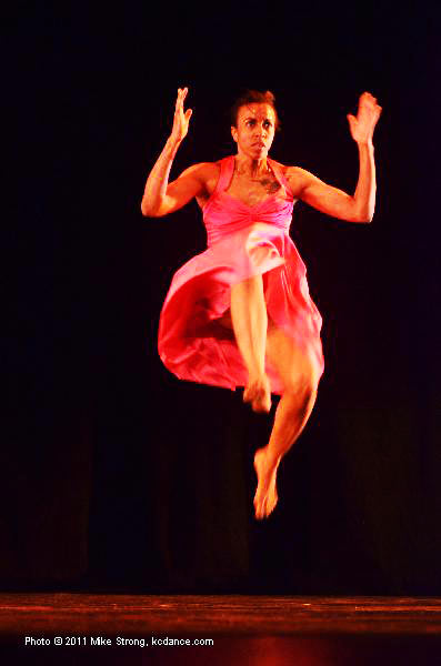 Maura Michelle Garcia in Earth Madness - Choreographer: Maura Michelle Garcia - Modern Night at the Folly 2011