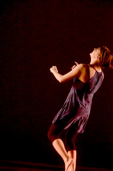 Jo Wertz in Lover's Spit - Choreographer: Maggie Osgood Nicholls - Modern Night at the Folly 2011