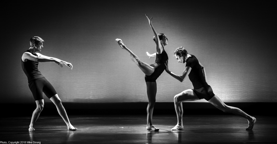Solstice - Intent - choreo by Kristopher Estes-Brown - L-R: Levi Coy, Malerie Moore, Alec Roth