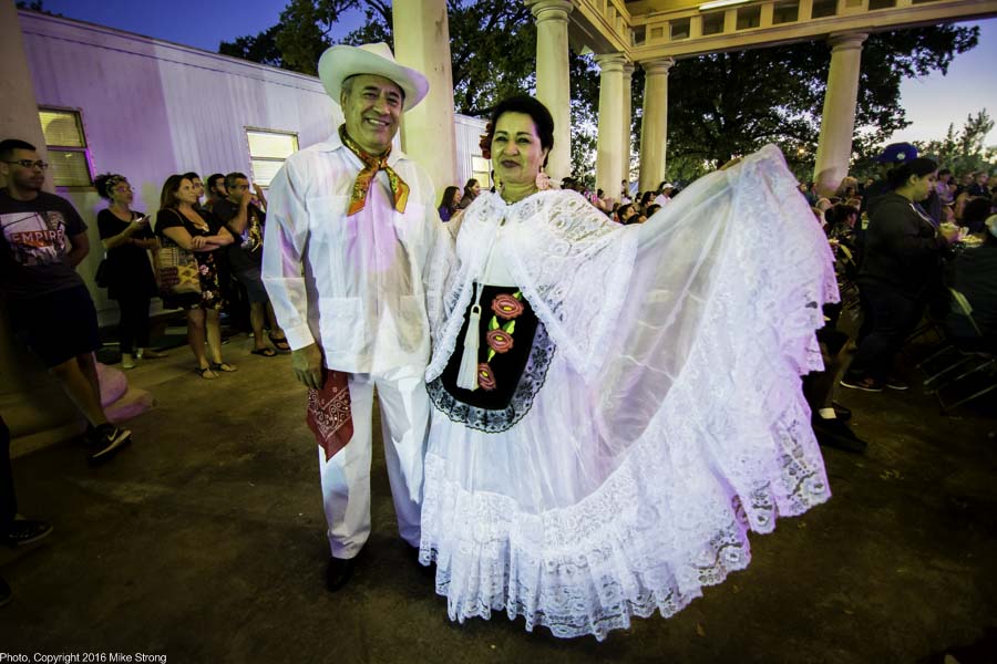 Mexico - in Veracruz costumes, dancing in Rose Marie's Fiesta Mexicana