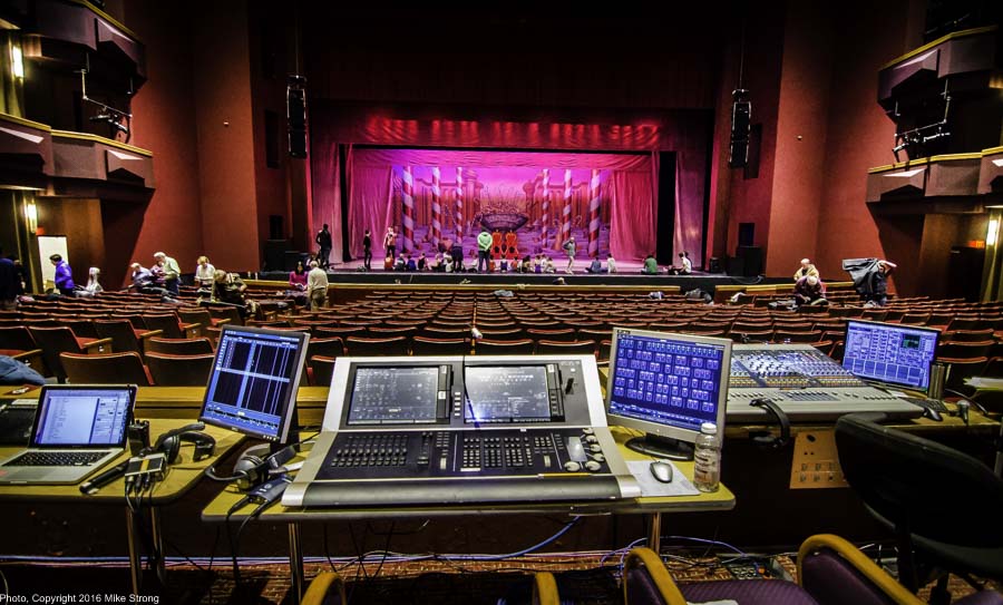 Working Tools, sound and lighting boards