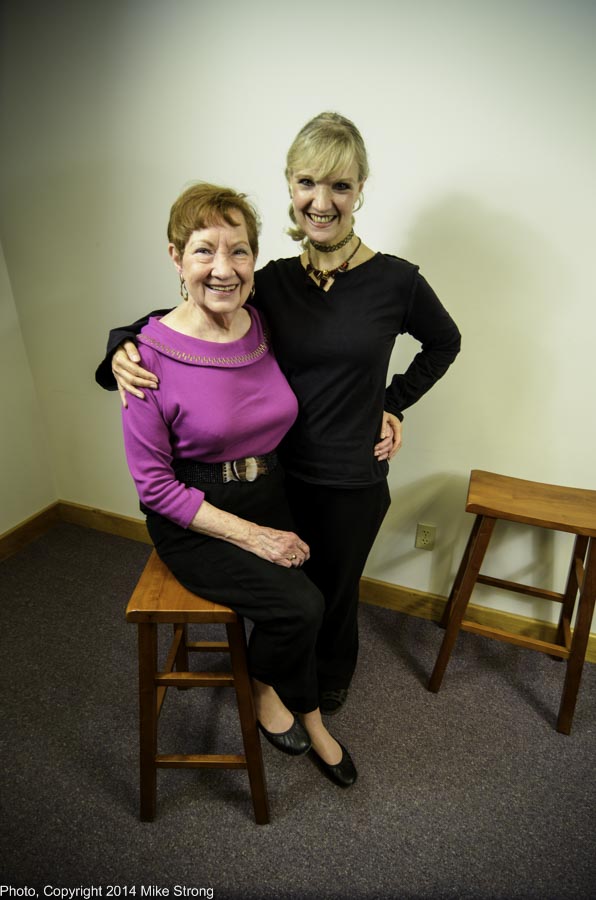 Billie Mahoney and Nicole English - who did one program on her and one on her mother's career