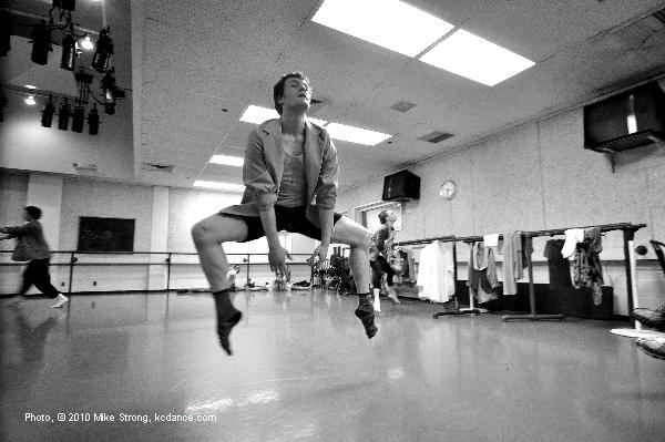 In-Studio rehearsal run through - Michael Tomlinson in 'I Wanna Hold Your Hand' sung by the Beatles and choreographed by Jennifer Medina