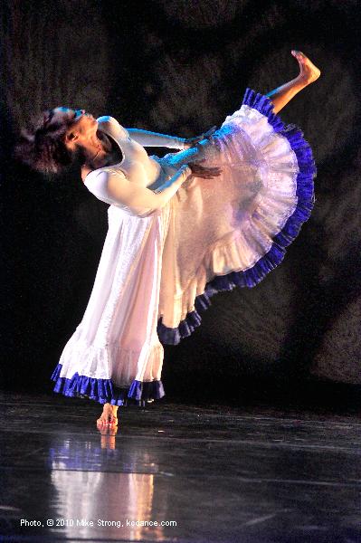 Latra Wilson in Didn't It Rain, a Mahalia Jackson piece choreographed by Telly Fowler. 